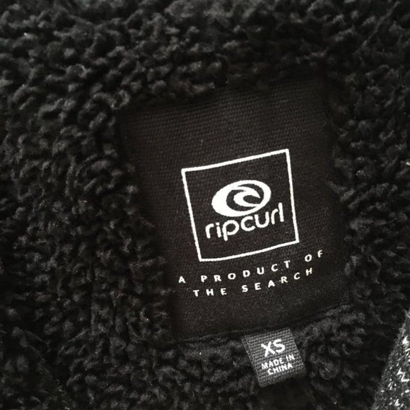 Rip Curl Penny Longline Fleece Hoodie Jacket Sz XS - Picture 9 of 10